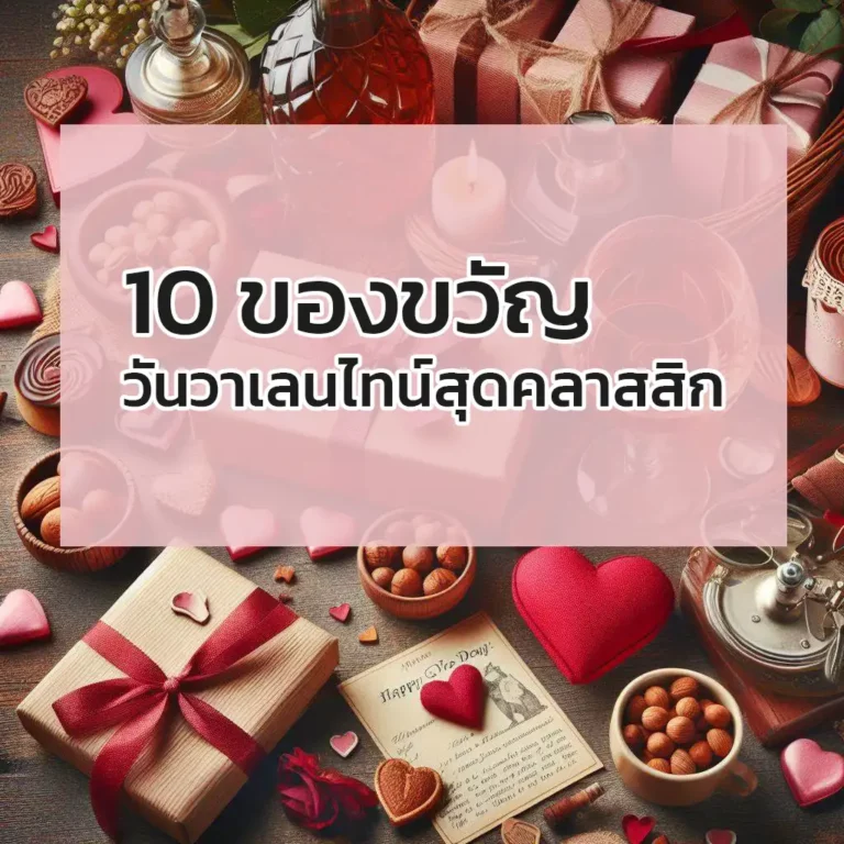 10 ของขวัญวันวาเลนไทน์สุดคลาสสิก ที่ยังไงก็ไม่มีเอาท์