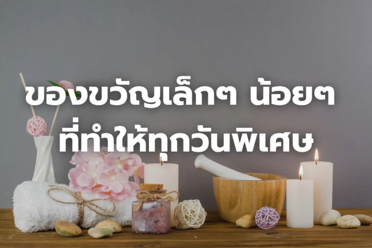 ของขวัญวันธรรมดา : ของขวัญเล็กๆ น้อยๆ ที่ทำให้ทุกวันพิเศษ